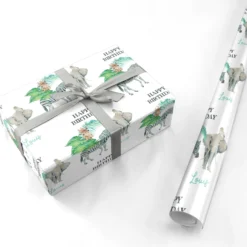 Personalised Kids Birthday Wrapping Paper -CaseCraze Store Personalised Kids Birthday Personalised Wrapping Paper