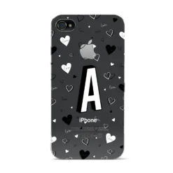 Personalised Love Alphabet IPhone Case -CaseCraze Store Personalised Love Alphabet Apple iPhone 4s Case