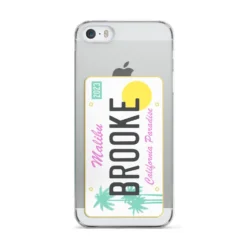 Personalised Malibu License Plate IPhone Case -CaseCraze Store Personalised Malibu License Plate Apple iPhone 5 Case