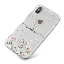 Personalised Petals IPhone Case 26 Personalised Petals IPhone Case -CaseCraze Store Personalised Petals iPhone X Bumper Case on Silver iPhone 1e8159a5 7334 4d62 ab5e 6a4c18bdda93