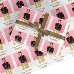 Personalised Photo Birthday Balloon Wrapping Paper