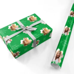 Personalised Photo St Patricks Day Wrapping Paper 6 Personalised Photo St Patricks Day Wrapping Paper -CaseCraze Store Personalised Photo St Patricks Day Personalised Wrapping Paper