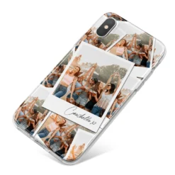 Personalised Photo IPhone Case -CaseCraze Store Personalised Photo iPhone X Bumper Case on Silver iPhone
