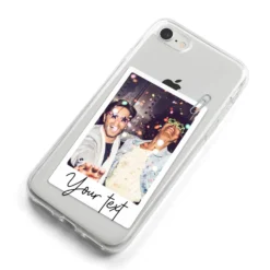 Personalised Photo With Text IPhone Case -CaseCraze Store Personalised Photo with Text iPhone 8 Bumper Case on Silver iPhone Alternative Image