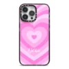 Personalised Pink Heart IPhone Case
