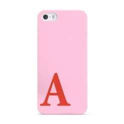 Personalised Pink And Red IPhone Case -CaseCraze Store Personalised Pink and Red Apple iPhone 5 Case