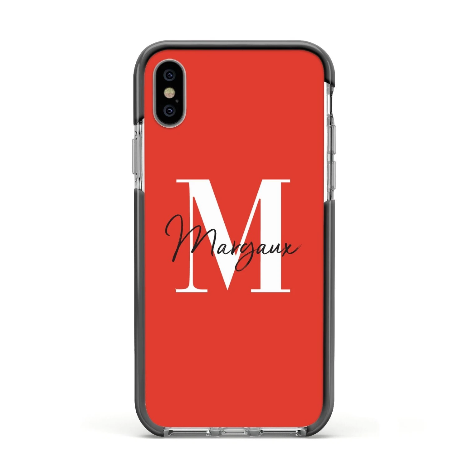 Personalised Red Name And Initial IPhone Case 19 Personalised Red Name And Initial IPhone Case - Image 19