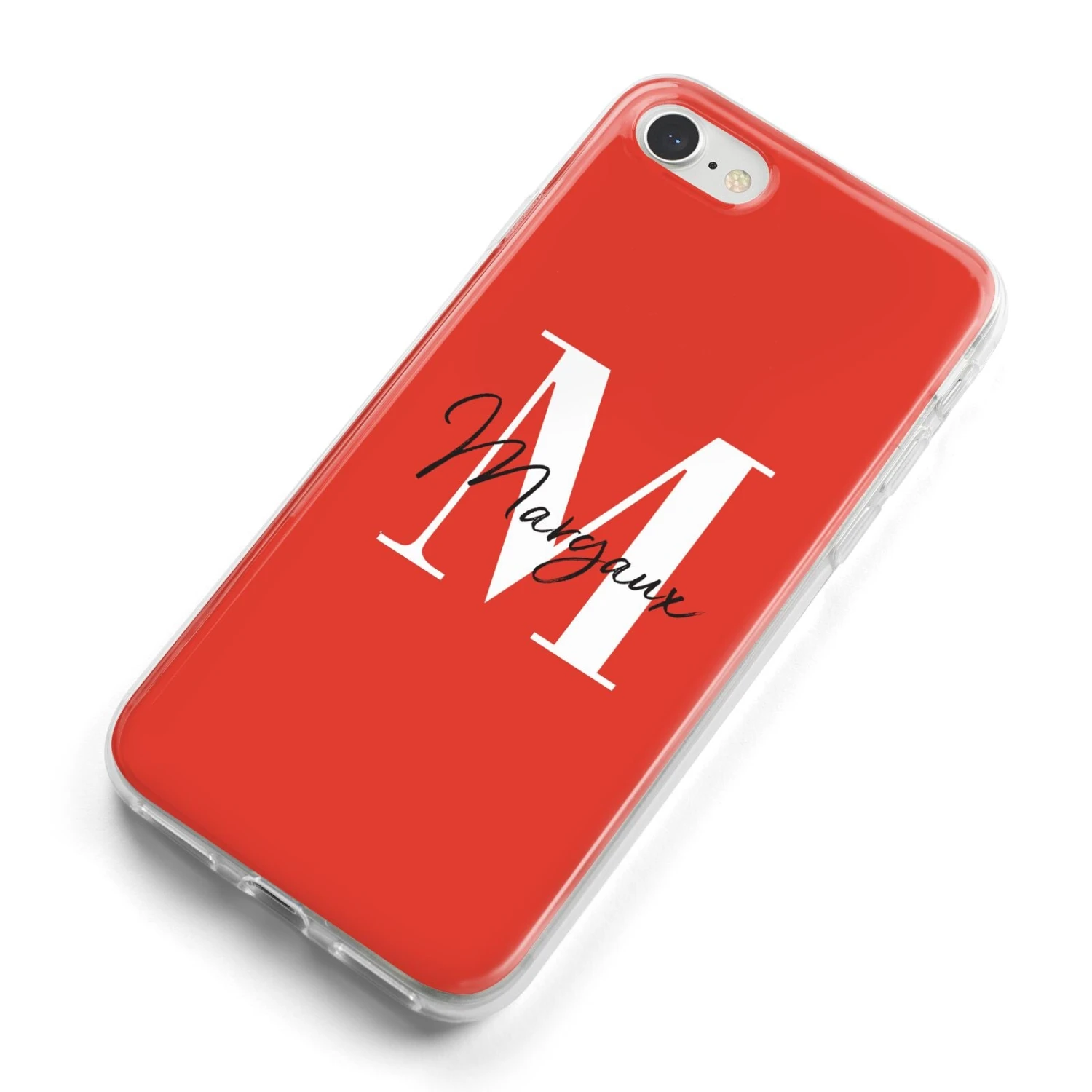 Personalised Red Name And Initial IPhone Case 9 Personalised Red Name And Initial IPhone Case - Image 9