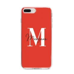 Personalised Red Name And Initial IPhone Case 29 Personalised Red Name And Initial IPhone Case -CaseCraze Store Personalised Red Name and Initial iPhone 8 Plus Bumper Case on Silver iPhone 6d317203 1cf8 4480 92b7 a3b6e258fe61