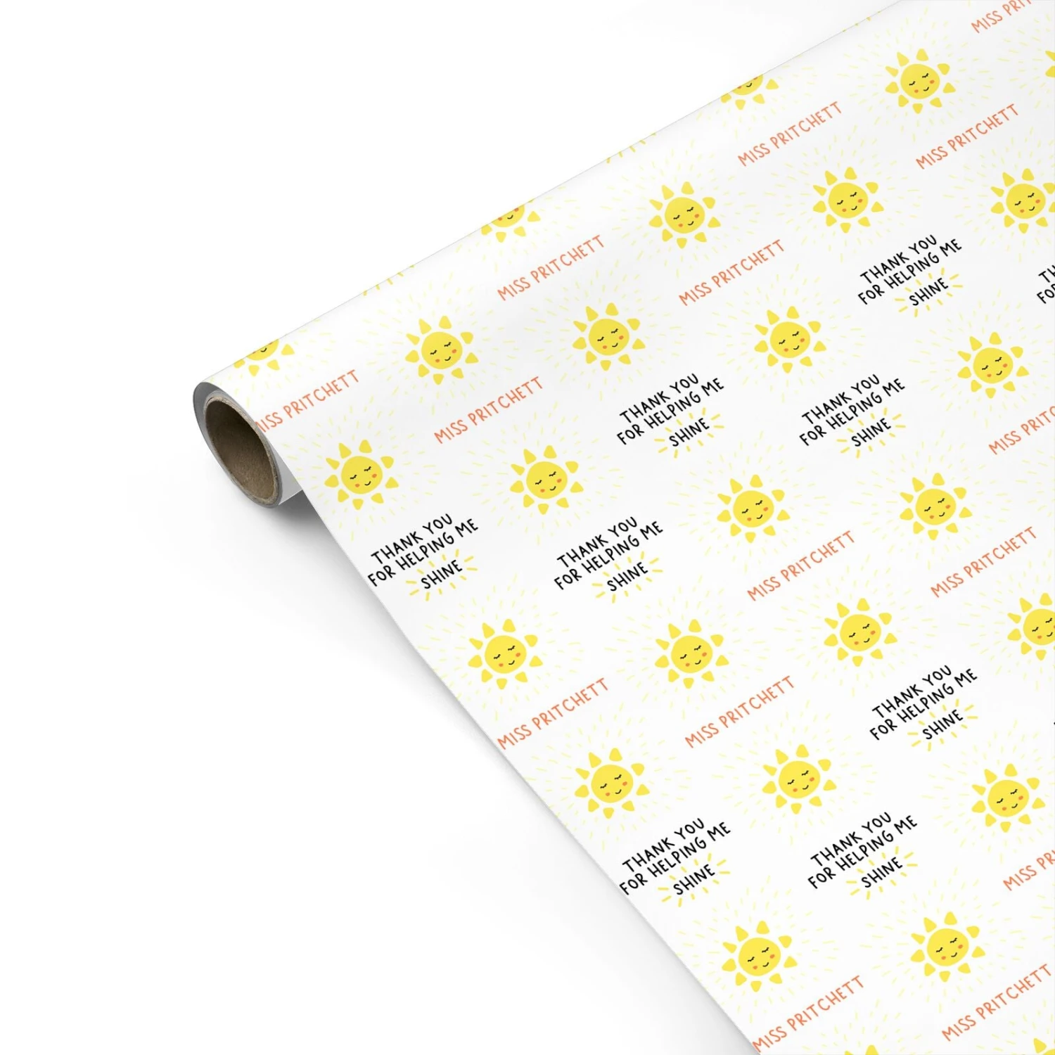 Personalised Teacher Thank You Wrapping Paper 2 Personalised Teacher Thank You Wrapping Paper - Image 2