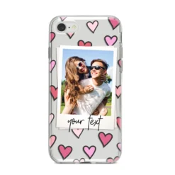 Personalised Valentine's Day Photo IPhone Case -CaseCraze Store Personalised Valentine s Day Photo iPhone 8 Bumper Case on Silver iPhone