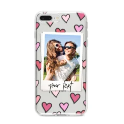 Personalised Valentine's Day Photo IPhone Case -CaseCraze Store Personalised Valentine s Day Photo iPhone 8 Plus Bumper Case on Silver iPhone