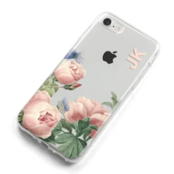 Personalised Vintage Flowers IPhone Case 28 Personalised Vintage Flowers IPhone Case -CaseCraze Store Personalised Vintage Flowers iPhone 8 Bumper Case on Silver iPhone Alternative Image
