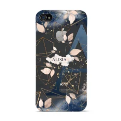 Personalised Watercolour Geometric IPhone Case -CaseCraze Store Personalised Watercolour Geometric Apple iPhone 4s Case