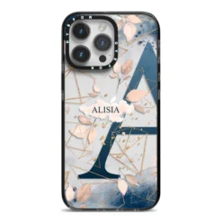 Personalised Watercolour Geometric IPhone Case
