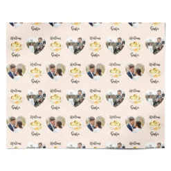 Personalised Wedding Wrapping Paper -CaseCraze Store Personalised Wedding Personalised Wrapping Paper Alternative