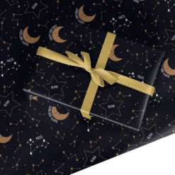 Personalised Zodiac Birthday Wrapping Paper