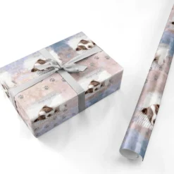 Pet Photo Personalised Wrapping Paper -CaseCraze Store Pet Photo Personalised Personalised Wrapping Paper