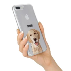 Pet Portrait IPhone Case 34 Pet Portrait IPhone Case -CaseCraze Store Pet Portrait iPhone 7 Plus Bumper Case on Silver iPhone Alternative Image