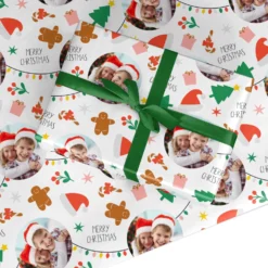 Photo Christmas Fun Wrapping Paper