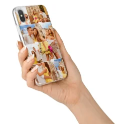 Photo Collage Heart IPhone Case -CaseCraze Store Photo Collage Heart iPhone X Bumper Case on Silver iPhone Alternative Image 2