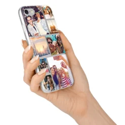 Photo Collage IPhone Case -CaseCraze Store Photo Collage iPhone 7 Bumper Case on Silver iPhone Alternative Image