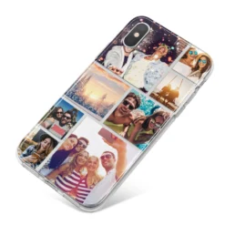 Photo Collage IPhone Case -CaseCraze Store Photo Collage iPhone X Bumper Case on Silver iPhone