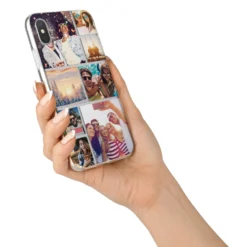 Photo Collage IPhone Case -CaseCraze Store Photo Collage iPhone X Bumper Case on Silver iPhone Alternative Image 2