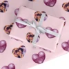 Photo Disco Heart Wrapping Paper