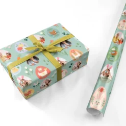 Photo Easter Egg Wrapping Paper -CaseCraze Store Photo Easter Egg Personalised Wrapping Paper