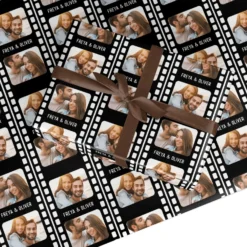 Photo Film Personalised Wrapping Paper