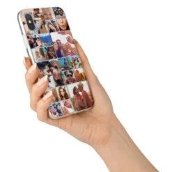Photo Grid IPhone Case -CaseCraze Store Photo Grid iPhone X Bumper Case on Silver iPhone Alternative Image 2