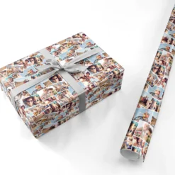 Photo Montage Wrapping Paper -CaseCraze Store Photo Montage Personalised Wrapping Paper 3e03b0cd 220f 420c a7ff a78eb8997b29