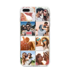 Photo Montage Upload IPhone Case 29 Photo Montage Upload IPhone Case -CaseCraze Store Photo Montage Upload iPhone 8 Plus Bumper Case on Silver iPhone