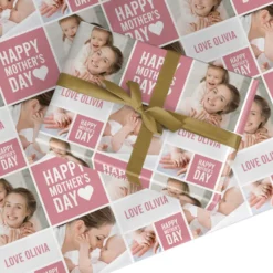 Photo Mothers Day Wrapping Paper