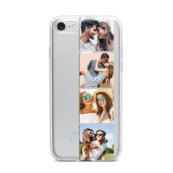 Photo Strip Montage Upload IPhone Case 31 Photo Strip Montage Upload IPhone Case -CaseCraze Store Photo Strip Montage Upload iPhone 7 Bumper Case on Silver iPhone