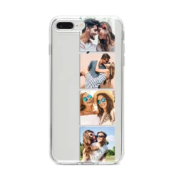 Photo Strip Montage Upload IPhone Case 29 Photo Strip Montage Upload IPhone Case -CaseCraze Store Photo Strip Montage Upload iPhone 8 Plus Bumper Case on Silver iPhone
