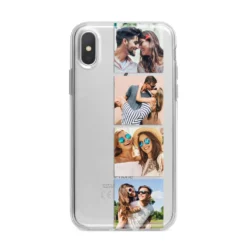 Photo Strip Montage Upload IPhone Case 24 Photo Strip Montage Upload IPhone Case -CaseCraze Store Photo Strip Montage Upload iPhone X Bumper Case on Silver iPhone Alternative Image 1