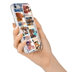 Photo Upload Montage IPhone Case 32 Photo Upload Montage IPhone Case -CaseCraze Store Photo Upload Montage iPhone 7 Bumper Case on Silver iPhone Alternative Image