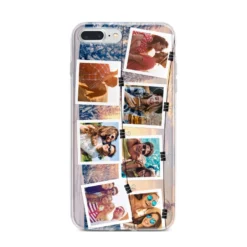 Photo Upload Montage IPhone Case 33 Photo Upload Montage IPhone Case -CaseCraze Store Photo Upload Montage iPhone 7 Plus Bumper Case on Silver iPhone