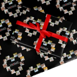 Photos Of Home Personalised Wrapping Paper