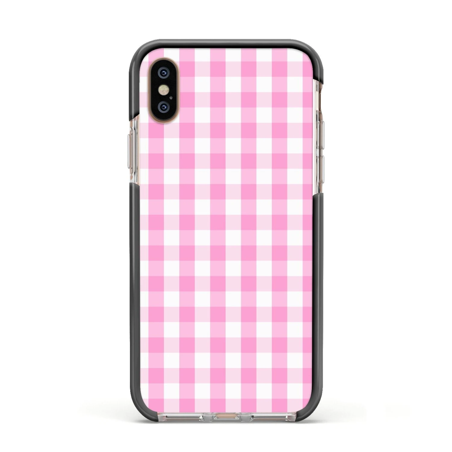 Pink Gingham Check IPhone Case 20 Pink Gingham Check IPhone Case - Image 20