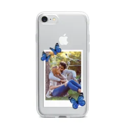 Polaroid Photo IPhone Case -CaseCraze Store Polaroid Photo iPhone 7 Bumper Case on Silver iPhone