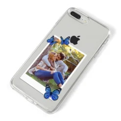 Polaroid Photo IPhone Case -CaseCraze Store Polaroid Photo iPhone 8 Plus Bumper Case on Silver iPhone Alternative Image