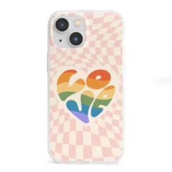 Pride IPhone Case -CaseCraze Store Pride iPhone 13 Mini Clear Bumper Case