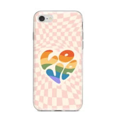 Pride IPhone Case -CaseCraze Store Pride iPhone 8 Bumper Case on Silver iPhone