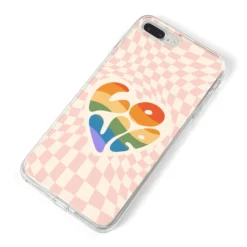 Pride IPhone Case -CaseCraze Store Pride iPhone 8 Plus Bumper Case on Silver iPhone Alternative Image