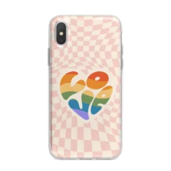 Pride IPhone Case -CaseCraze Store Pride iPhone X Bumper Case on Silver iPhone Alternative Image 1