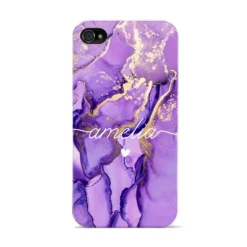 Purple Marble IPhone Case -CaseCraze Store Purple Marble Apple iPhone 4s Case