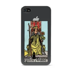 Queen Of Wands Tarot Card IPhone Case -CaseCraze Store Queen of Wands Tarot Card Apple iPhone 4s Case